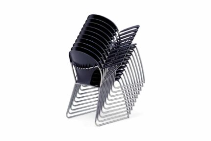 Chela American-made stacking chair