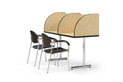 performance table, study carrel, companion american-made chair