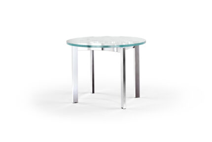 curvare glass occasional table