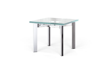 curvare glass occasional table