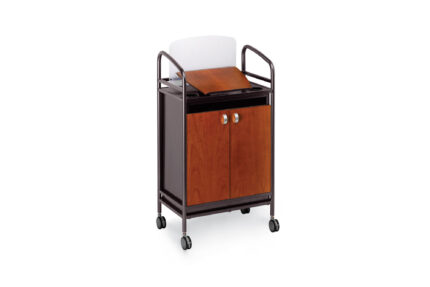 entourage mobile lectern