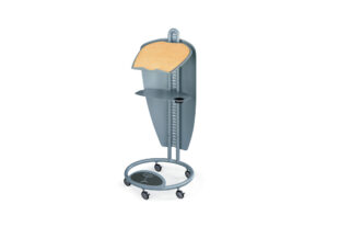 interplay wordplay steel lectern