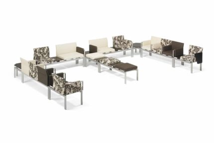 immix steel lounge seating system