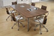 paces conference training table, quanta task chair, in-surface power bay