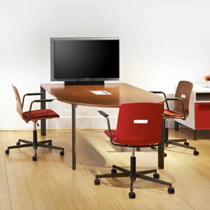 eliga commercial table, sate stacking chair