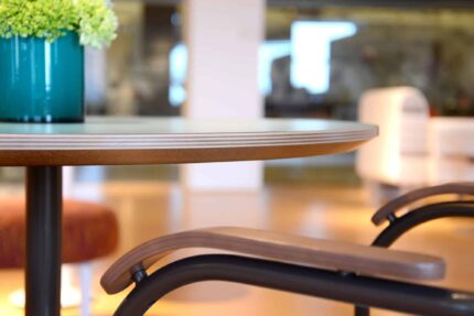 american-made commercial dining table