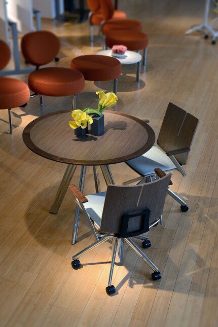 paces conference training table, quanta task chair