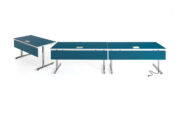 performance american-made training table with mho pop-up power with usb