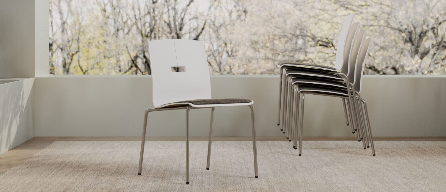 sate poly shell chair