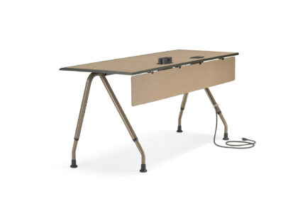 TIM flip-top training table