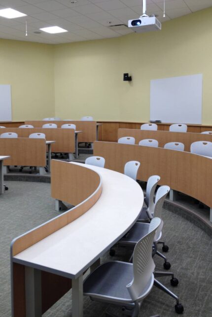 tier lecture hall table