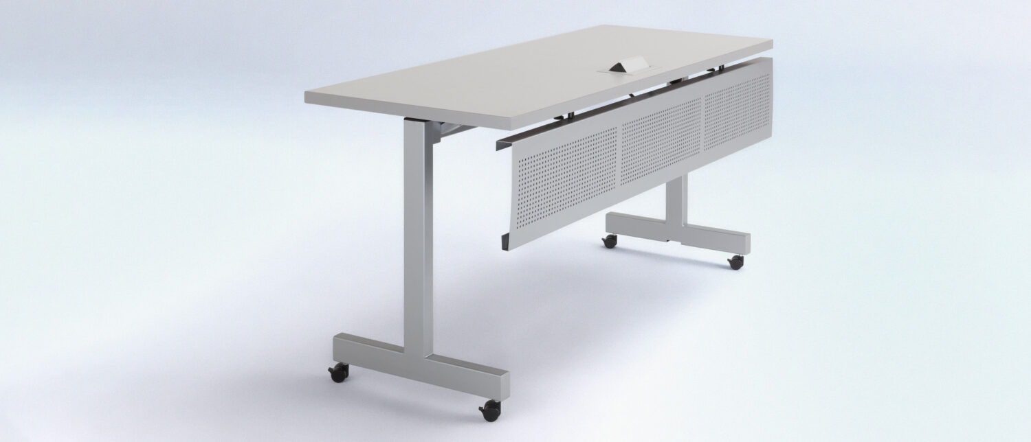 uno steel mobile table