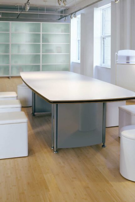 elements conference table, ollie storage stool