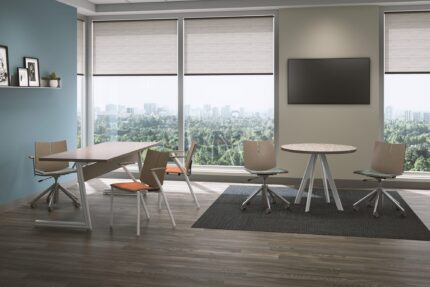 paces conference training table, quanta task chair