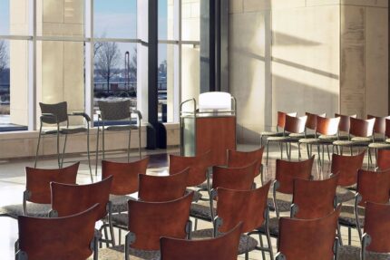 companion chair, entourage mobile lectern