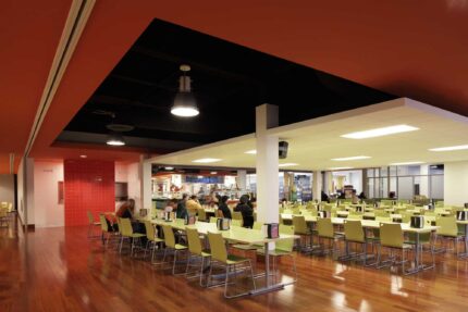 brattice table, zuri seating