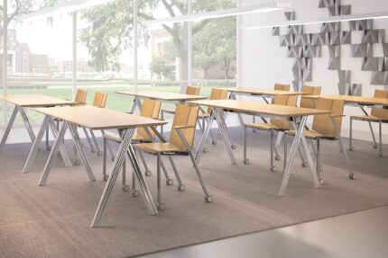 paces conference training table, quanta task chair