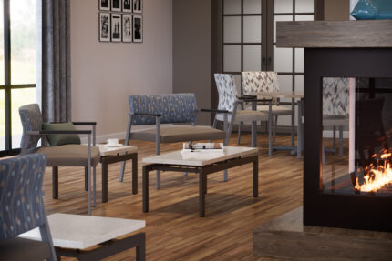 socius healthcare lounge chair, immix steel lounge seating system