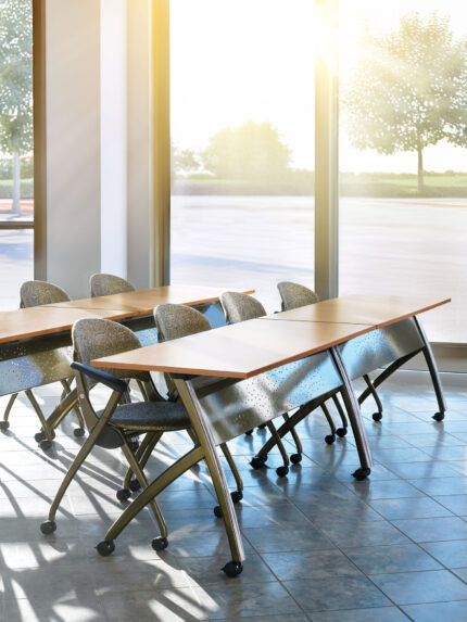 tod training table, simon nesting chair