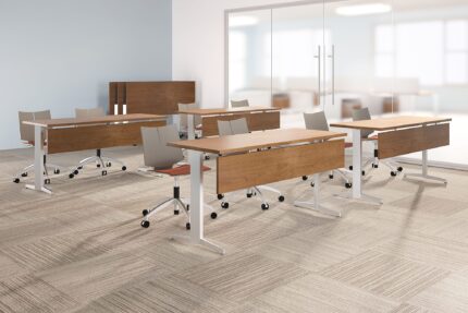 eliga commercial training table, quanta max chair
