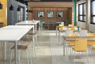 eliga commercial table, zuri seating
