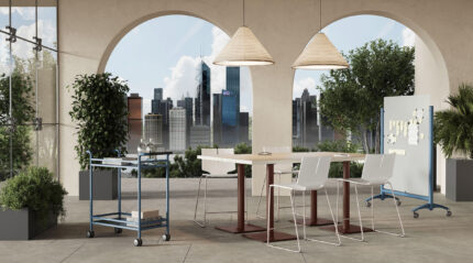 deci table, quanta max chair
