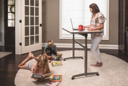 sky pneumatic adjustable height table