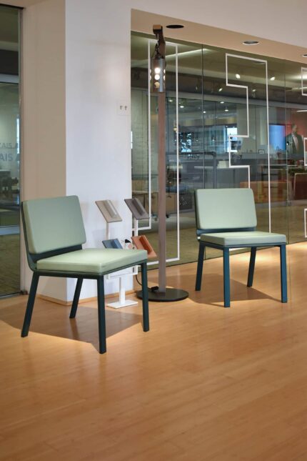 zayn lounge chair, maker project steel lighting