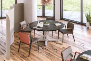 skware mobile training table, zayn lounge chair