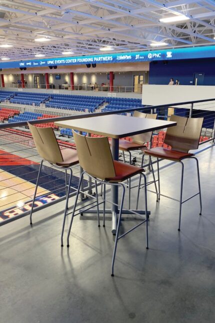performance american-made training table, quanta max chair