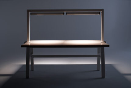 maker project tables and lighting