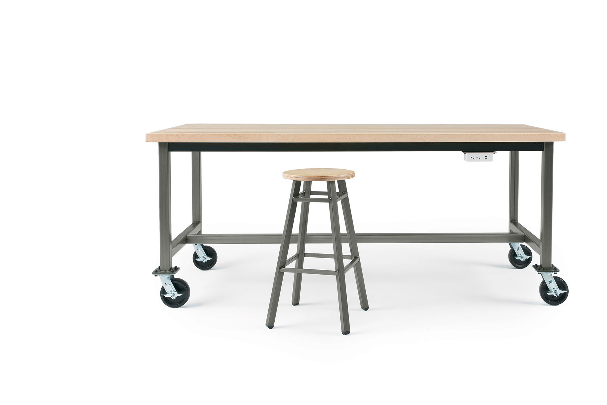 maker project table and stool
