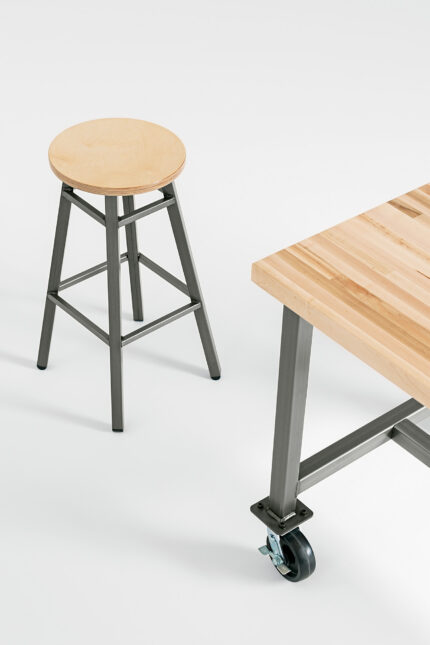 maker project table and seating