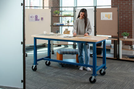 rollic mobile furniture, maker project tables