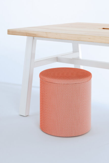 maker project tables, ollie storage stool