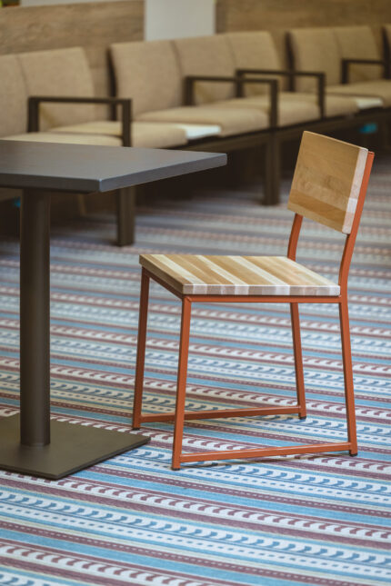 airport with deci table and maker project seating