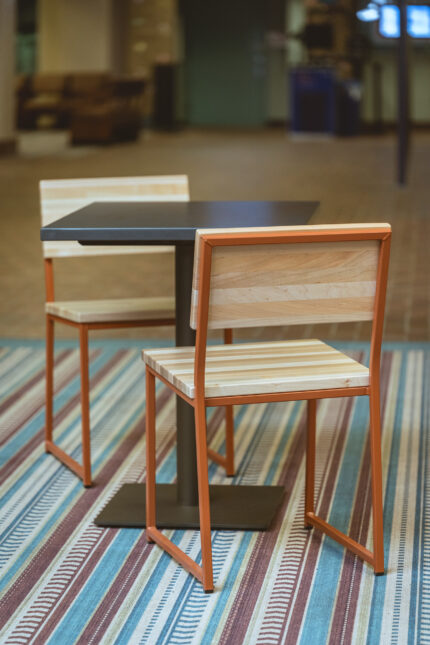 airport with deci table and maker project seating