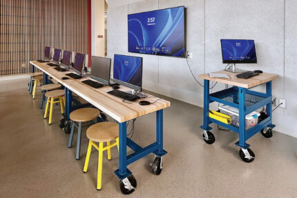 maker project tables, maker project seating