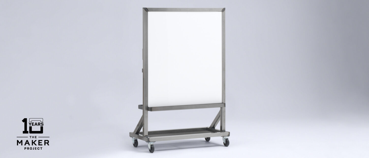 maker project steel whiteboard