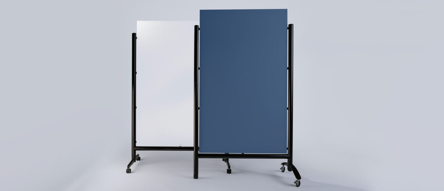 mobile powder coated screen