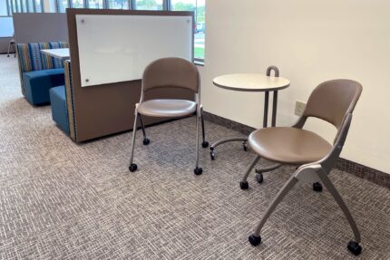 interplay rover mobile station, simon nesting chair