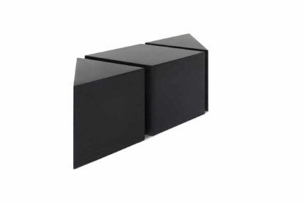 geometrix corian occasional table