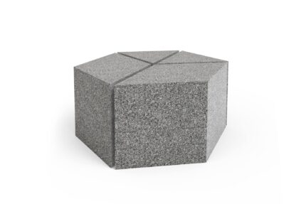 GeoMetrix corian occasional table