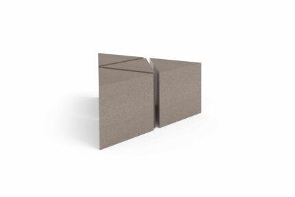 GeoMetrix corian occasional table