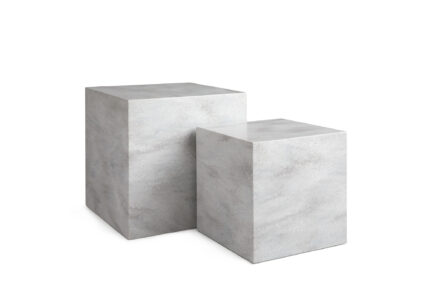 GeoMetrix corian occasional table