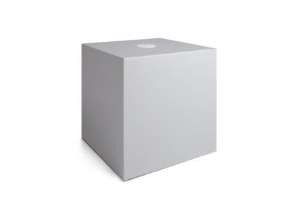 GeoMetrix corian occasional table with v power wireless power