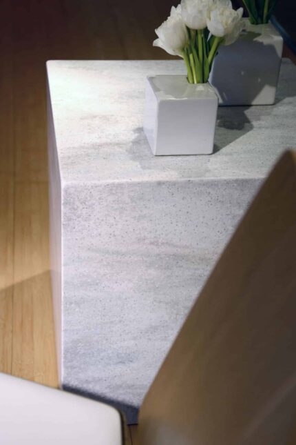 GeoMetrix corian occasional table