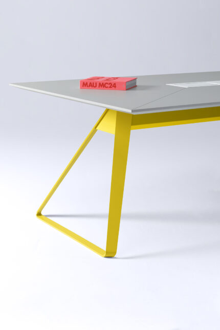 aerie conference table with power