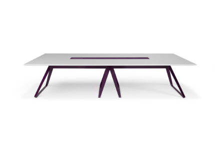 aerie conference table with power