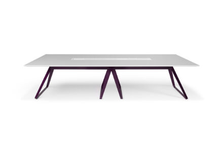 aerie conference table with power